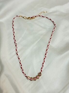 Amore woven necklace